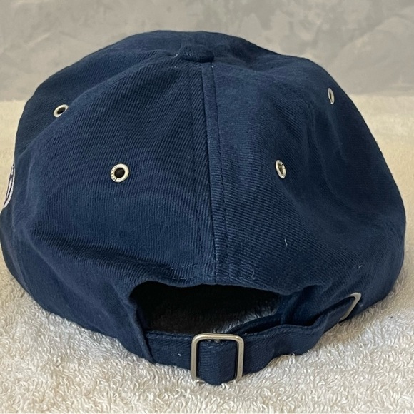 Navy Blue Nantucket ACK Adjustable Cotton Ball Cap NWOT - Picture 10 of 15